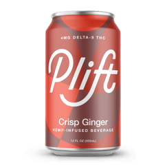 Plift Delta-9 Beverage - Crisp Ginger